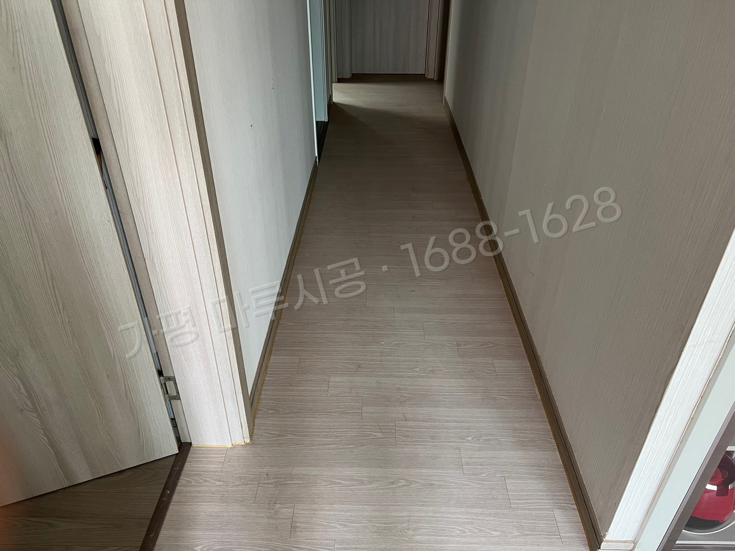 가평 상면 바닥공사 마루시공업체 강마루 스타 하이마루 워시오크 아파트 시공 후