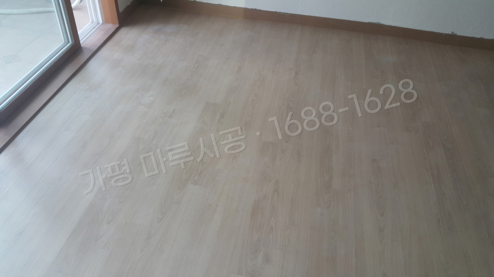 가평 설악면 바닥공사 마루시공업체 강마루 한솔 울트라 내츄럴오크 아파트 시공 후